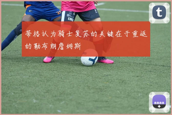 蒂格认为骑士复苏的关键在于重返的勒布朗詹姆斯